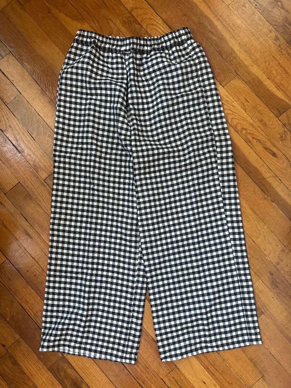 WRAY Luna Pant in Black/White Gingham